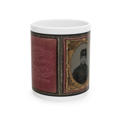 Unidentified Soldier In Union Uniform And Kepi(2) (U.S. Civil War) White Coffee Mug