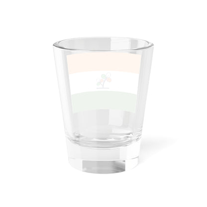 Trinamool Congress Flag (India) Shot Glass 1.5oz
