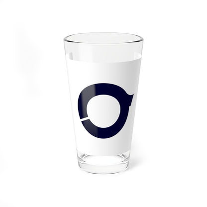 Flag of Otama Fukushima (Japan) Pint Glass 16oz