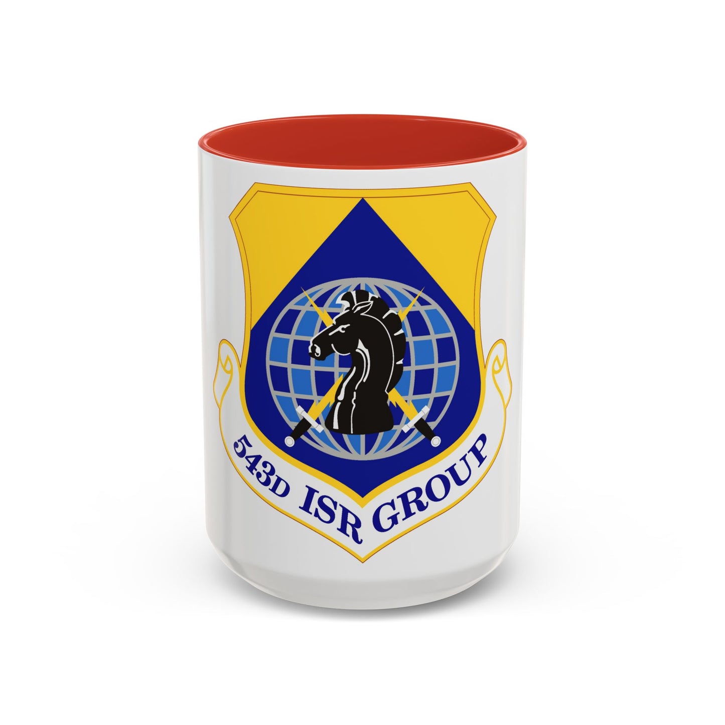 543 Intelligence Surveillance and Reconnaissance Group AFISRA (U.S. Air Force) Accent Coffee Mug