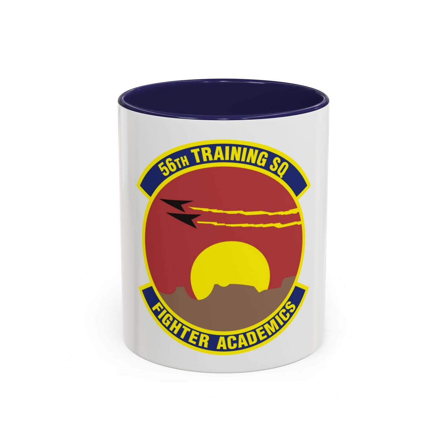 56 Training Squadron AETC (U.S. Air Force) Accent Coffee Mug