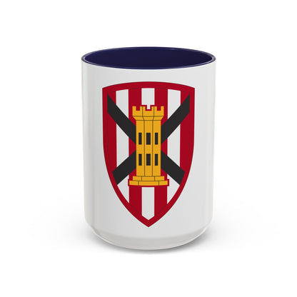 7 Engineer Brigade (U.S. Army) Accent Coffee Mug