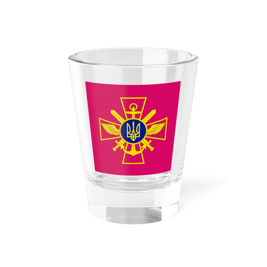 Standard of Ukrainian Chief of the General Staff rect (Ukraine) Shot Glass 1.5oz
