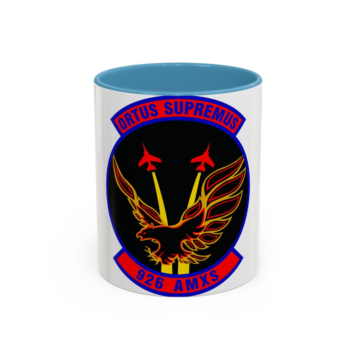 926 Aircraft Maintenance Squadron AFRC (U.S. Air Force) Accent Coffee Mug