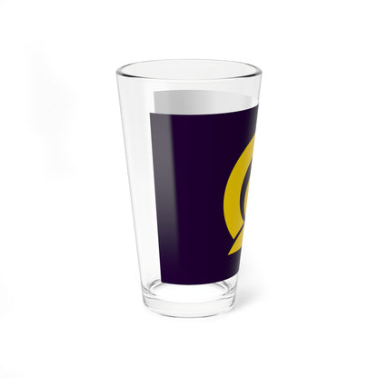 Flag of Tagami Niigata 4th version (Japan) Pint Glass 16oz