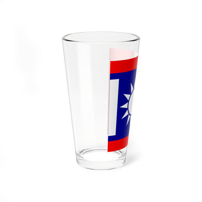 Chinese National Revolutionary Army Battalion Flag 1925 (China) Pint Glass 16oz