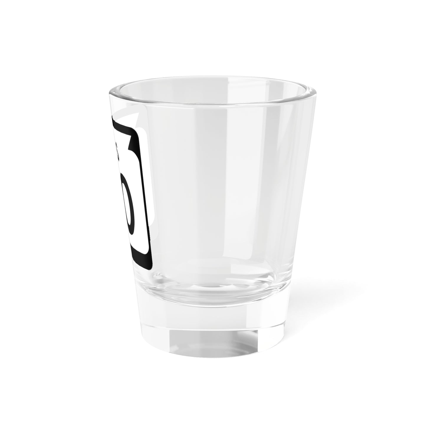 WIS 00 1970 template (Wisconsin) (Road Sign) Shot Glass 1.5oz