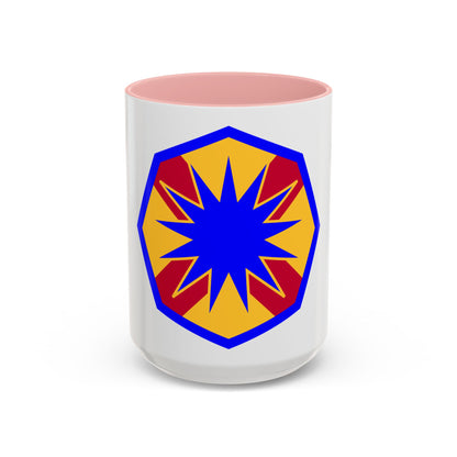 13th Sustainment Command Expeditionary (U.S. Army) Accent Coffee Mug