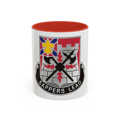 229 Engineer Battalion (U.S. Army) Accent Coffee Mug