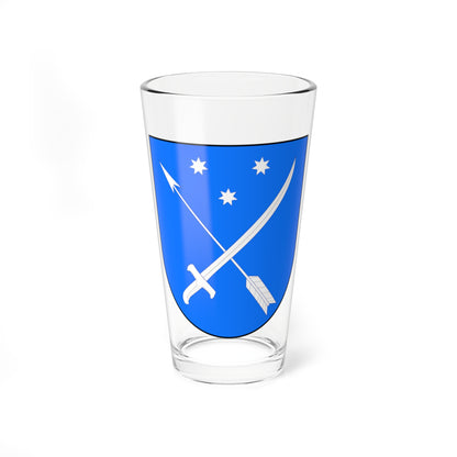 Dnepr small (Ukraine) (Coat of Arms) Pint Glass 16oz