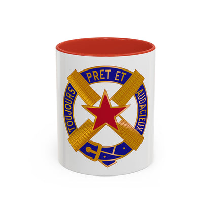 303 Cavalry Regiment USAR (U.S. Army) Accent Coffee Mug