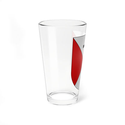 Senèdes-coat of arms (Switzerland) (Coat of Arms) Pint Glass 16oz