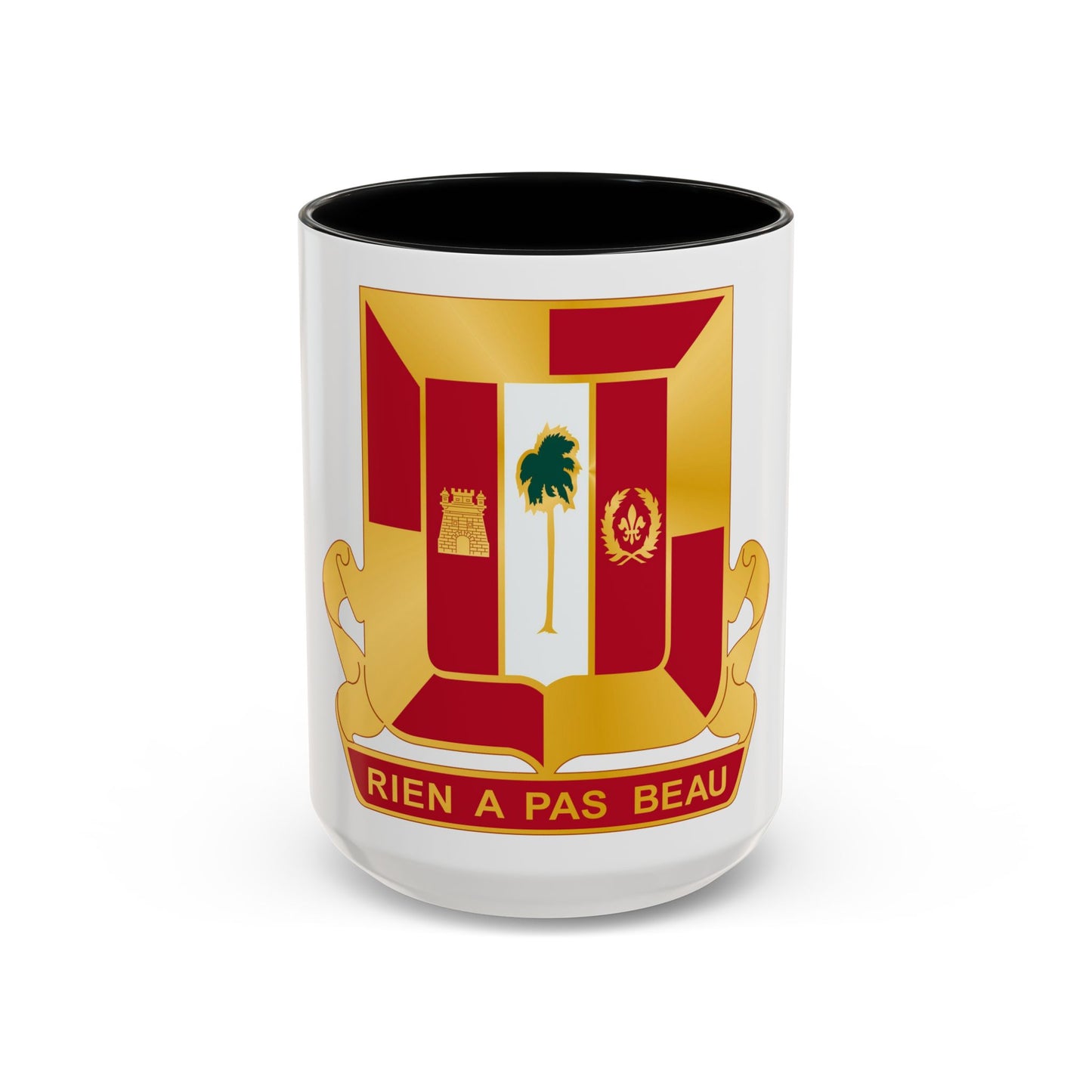 718th Antiaircraft Artillery Gun Battalion (U.S. Army) Accent Coffee Mug