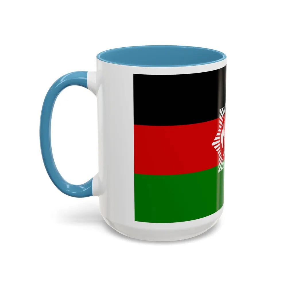 Flag of Afghanistan 1928 - Accent Coffee Mug-Go Mug Yourself