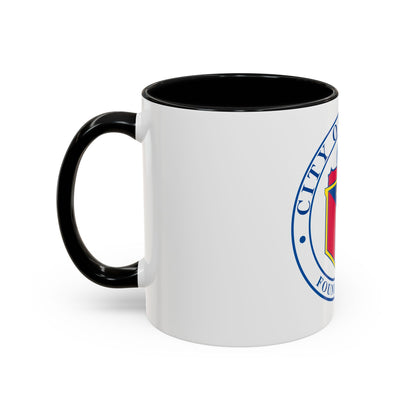 Seal of Austin TX - Accent Coffee Mug