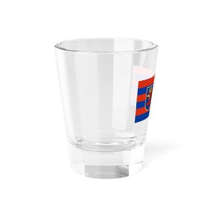 Flag of Szczecin Poland - Shot Glass 1.5oz