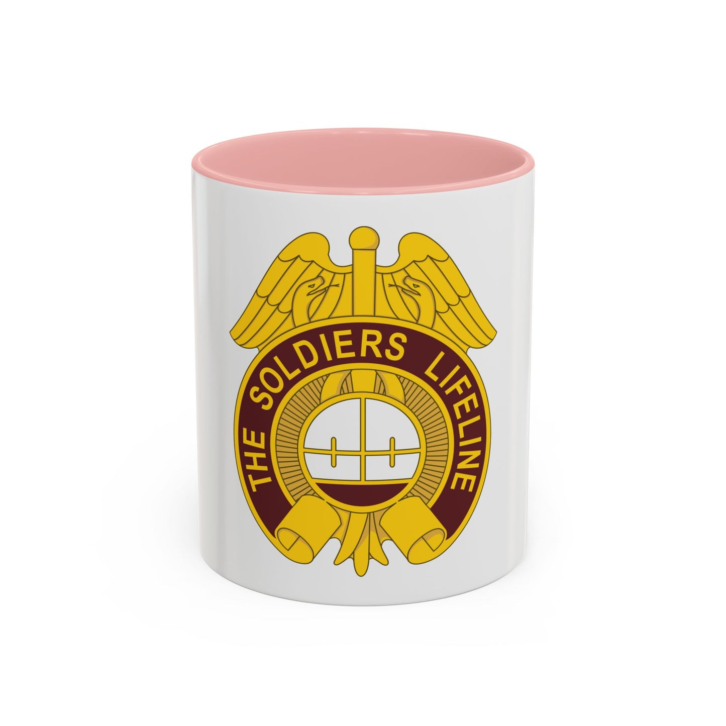 424 Medical Battalion (U.S. Army) Accent Coffee Mug
