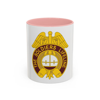 424 Medical Battalion (U.S. Army) Accent Coffee Mug