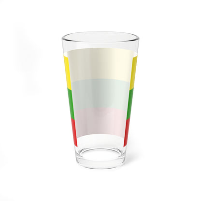 Flag of the Republic of Zululand (South Africa) Pint Glass 16oz