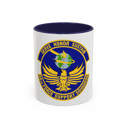 66th Force Support Squadron (U.S. Air Force) Accent Coffee Mug