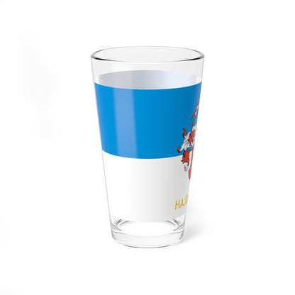 Flag of Hajdudorog (Hungary) Pint Glass 16oz