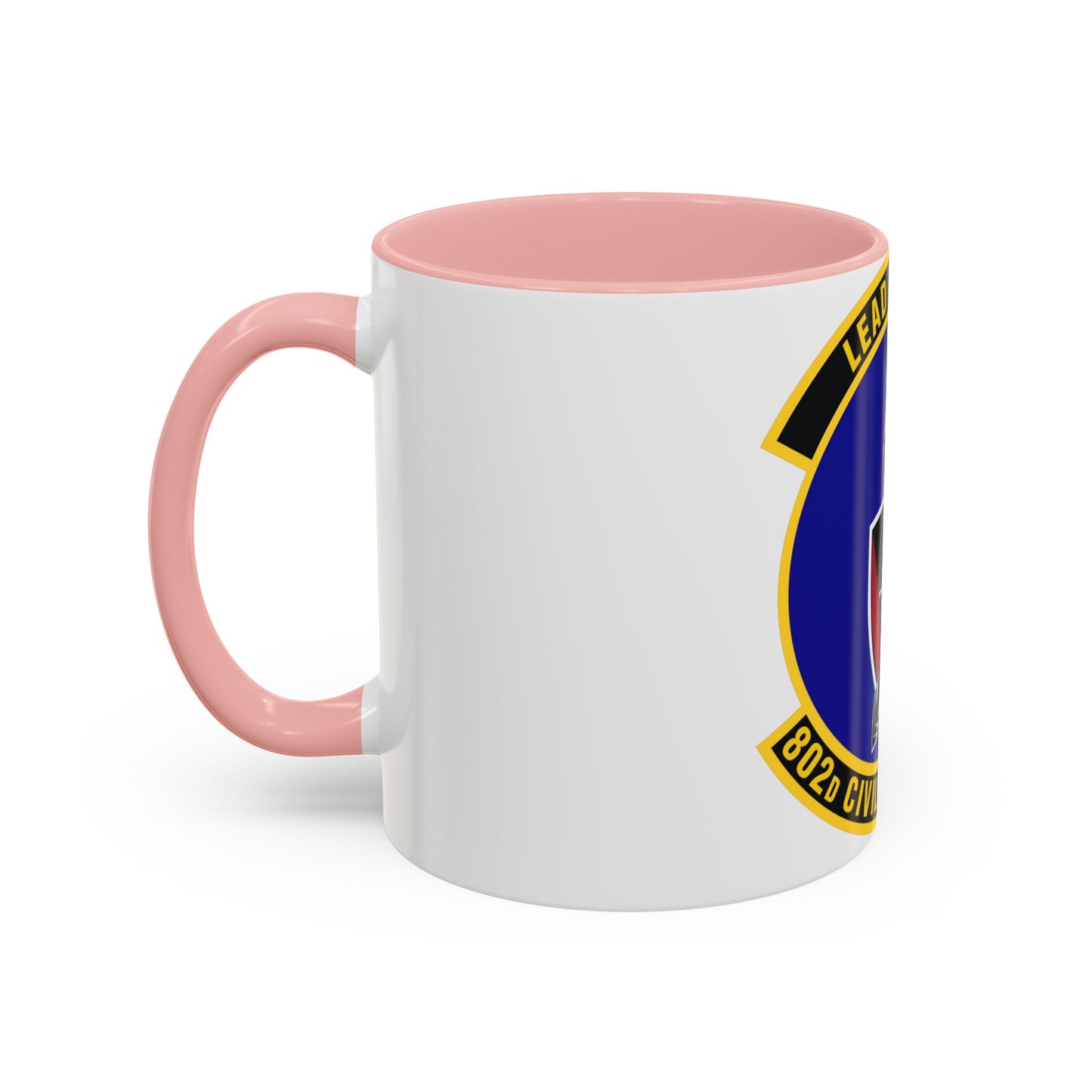 802d Civil Engineer Squadron (U.S. Air Force) Accent Coffee Mug