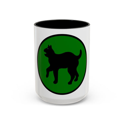 US 81st Infantry Division SSI (U.S. Army) Accent Coffee Mug