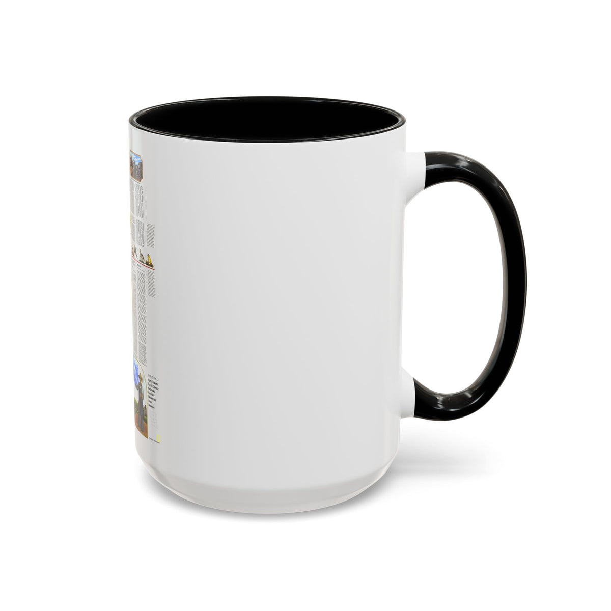 USA - North Central States 2 (1974) (Map) Accent Coffee Mug