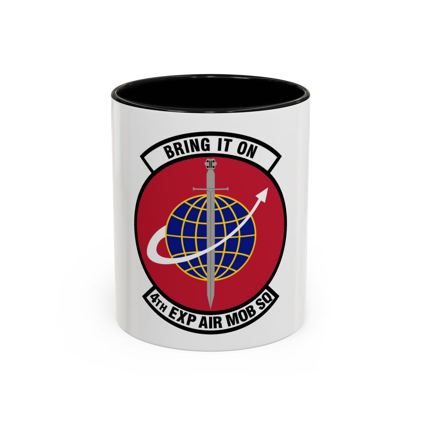 4th Expeditionary Air Mobility Squadron (U.S. Air Force) Accent Coffee Mug