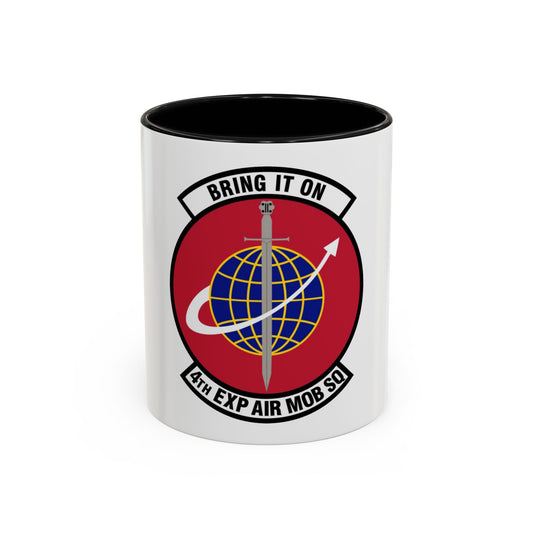 4th Expeditionary Air Mobility Squadron (U.S. Air Force) Accent Coffee Mug