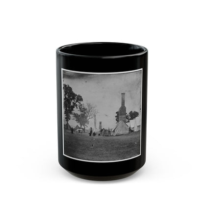 White House Landing, Va. Ruins Of The White House, Burnt During The Federal Evacuation (U.S. Civil War) Black Coffee Mug