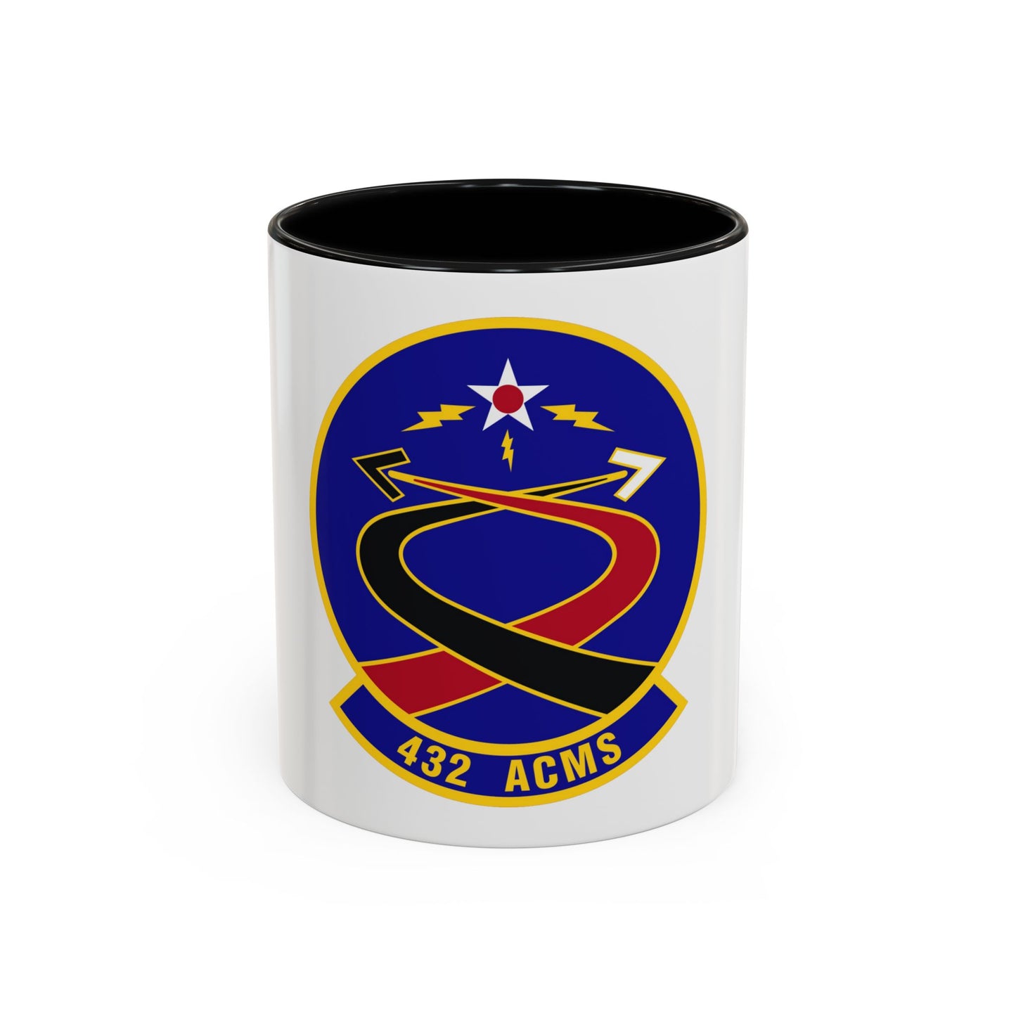 432d Aircraft Communications Maintenance Squadron (U.S. Air Force) Accent Coffee Mug