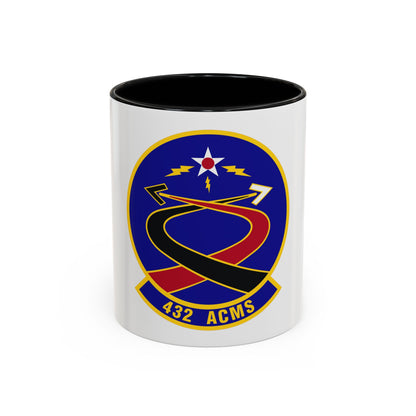 432d Aircraft Communications Maintenance Squadron (U.S. Air Force) Accent Coffee Mug