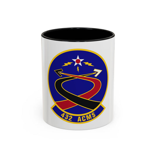 432d Aircraft Communications Maintenance Squadron (U.S. Air Force) Accent Coffee Mug