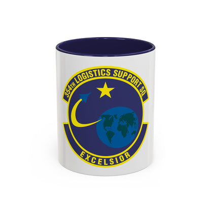 354th Logistics Support Squadron (U.S. Air Force) Accent Coffee Mug