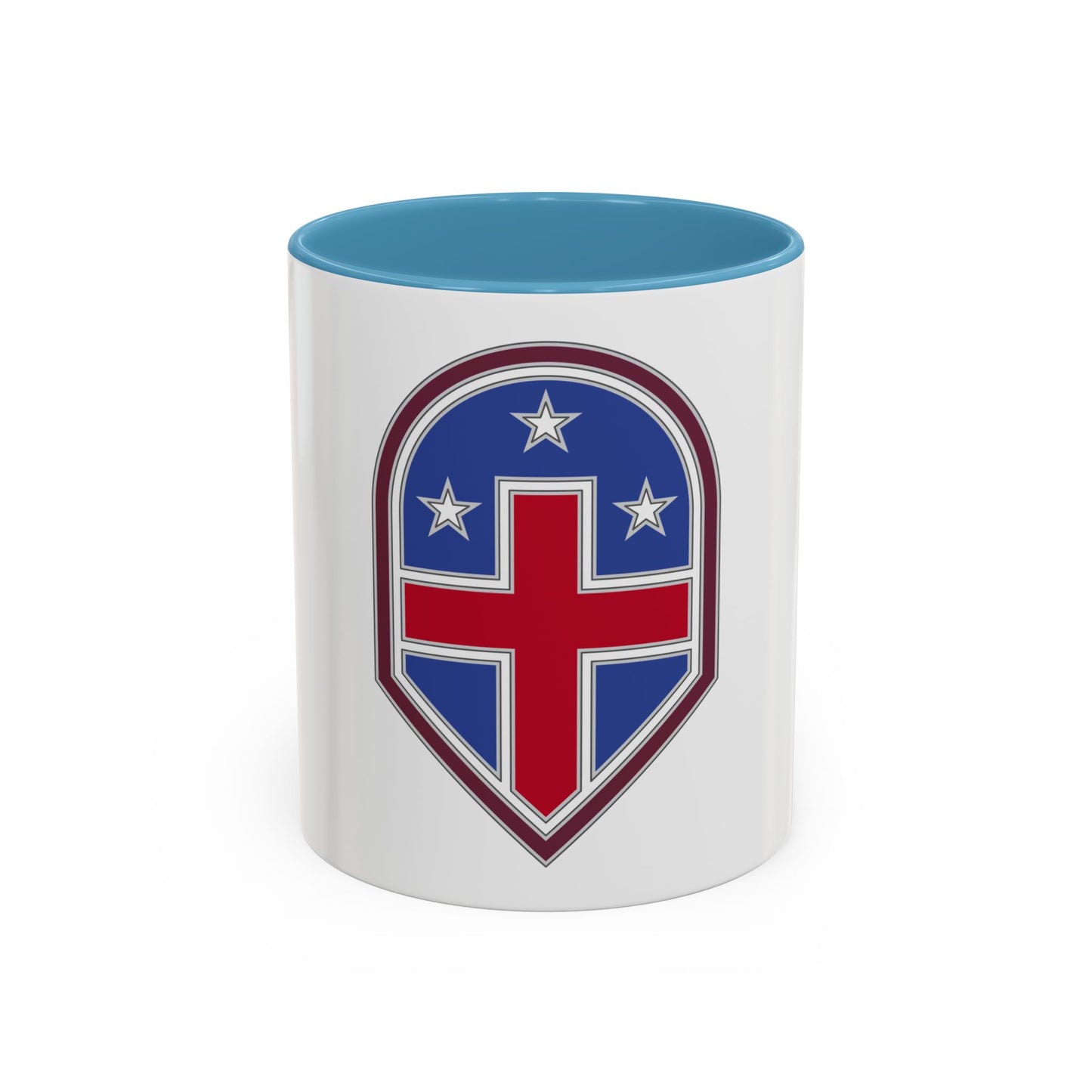 332 Medical Brigade 3 (U.S. Army) Accent Coffee Mug