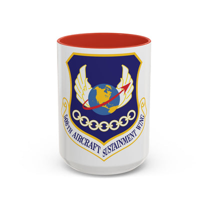 508th Aircraft Sustainment Wing (U.S. Air Force) Accent Coffee Mug