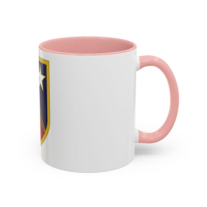 136 Maneuver Enhancement Brigade 3 (U.S. Army) Accent Coffee Mug
