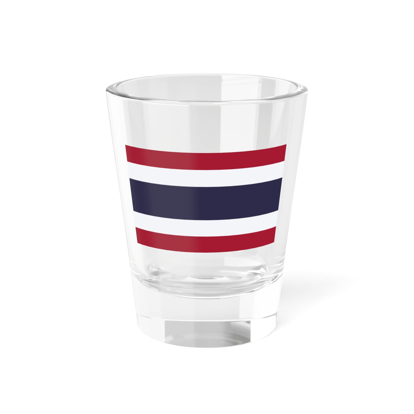 Flag of Thailand 5-3 (Thailand) Shot Glass 1.5oz