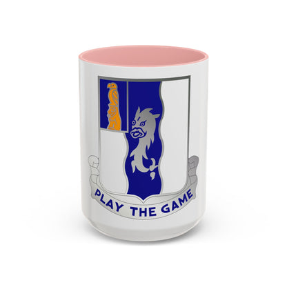 50th Infantry Regiment (U.S. Army) Accent Coffee Mug