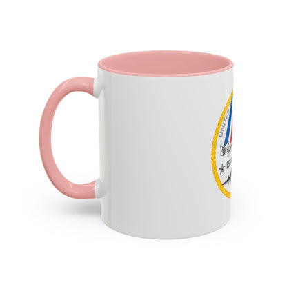 USCG ESD San Diego (U.S. Coast Guard) Accent Coffee Mug