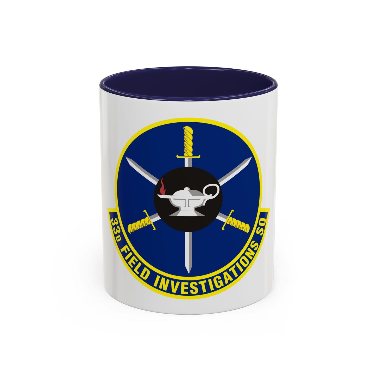 33d Field Investigations Squadron (U.S. Air Force) Accent Coffee Mug