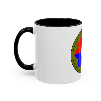 9th Infantry Division patch (U.S. Army) Accent Coffee Mug