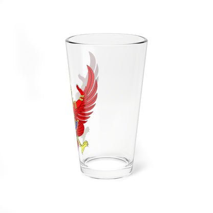 Thai Garuda emblem (Thailand) (Coat of Arms) Pint Glass 16oz