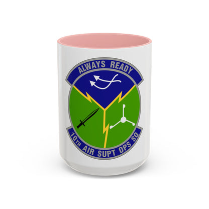 10 Air Support Operations Squadron ACC (U.S. Air Force) Accent Coffee Mug