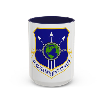 Air Force Sustainment Center (U.S. Air Force) Accent Coffee Mug