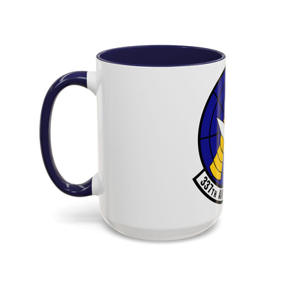 337 Air Control Squadron AETC (U.S. Air Force) Accent Coffee Mug