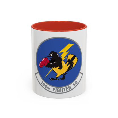 104th Fighter Squadron (U.S. Air Force) Accent Coffee Mug