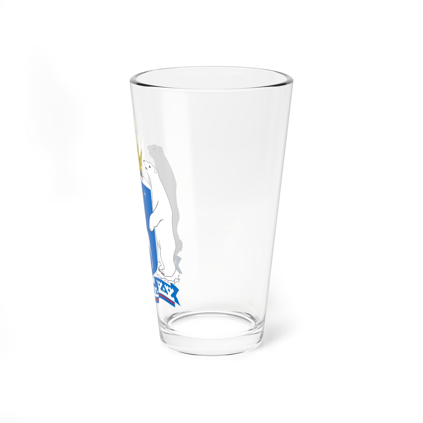 Coat of Arms of Yamal Nenetsia (Russia) (Coat of Arms) Pint Glass 16oz