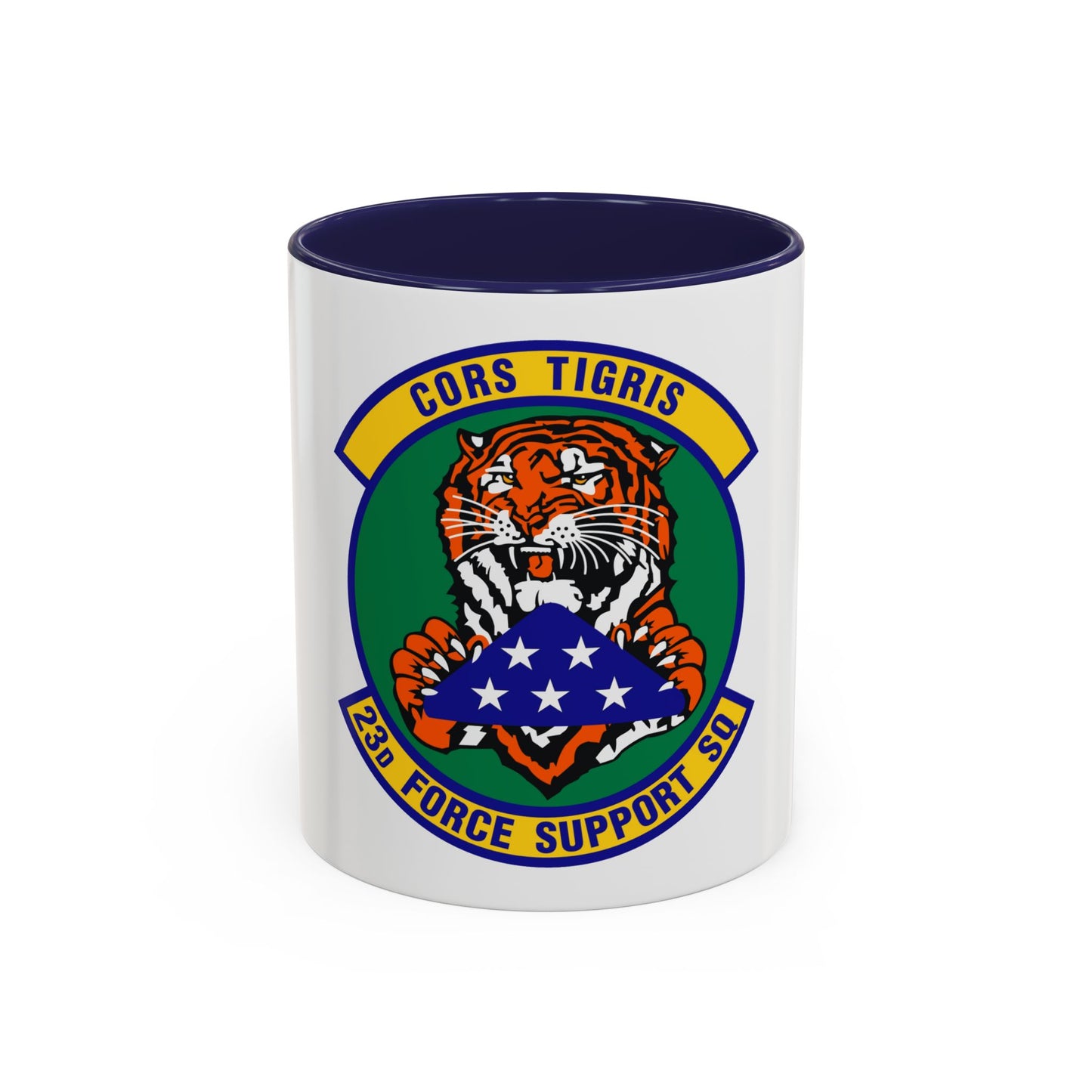 23d Force Support Squadron (U.S. Air Force) Accent Coffee Mug